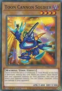 Toon Cannon Soldier [LDS1-EN060] Common - Board Wipe