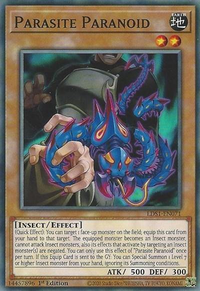 Parasite Paranoid [LDS1-EN071] Common - Board Wipe