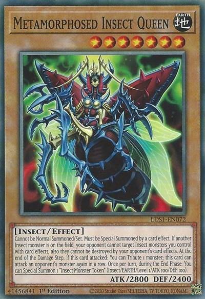 Metamorphosed Insect Queen [LDS1-EN072] Common - Board Wipe