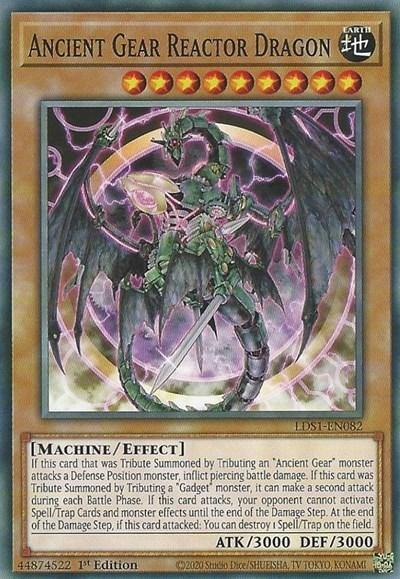 Ancient Gear Reactor Dragon [LDS1-EN082] Common - Board Wipe