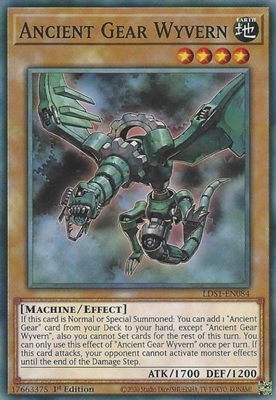 Ancient Gear Wyvern [LDS1-EN084] Common - Board Wipe