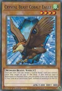 Crystal Beast Cobalt Eagle [LDS1-EN097] Common - Board Wipe