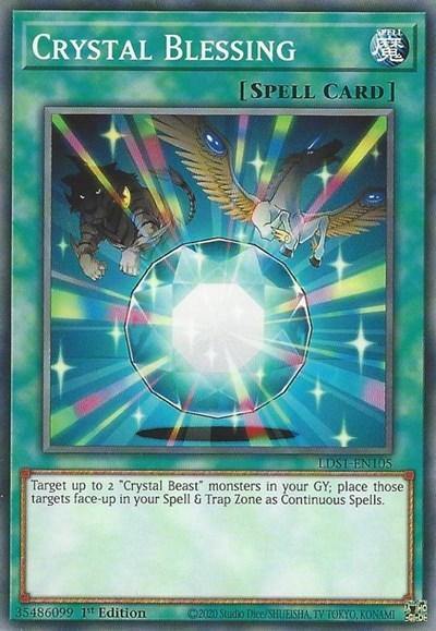 Crystal Blessing [LDS1-EN105] Common - Board Wipe