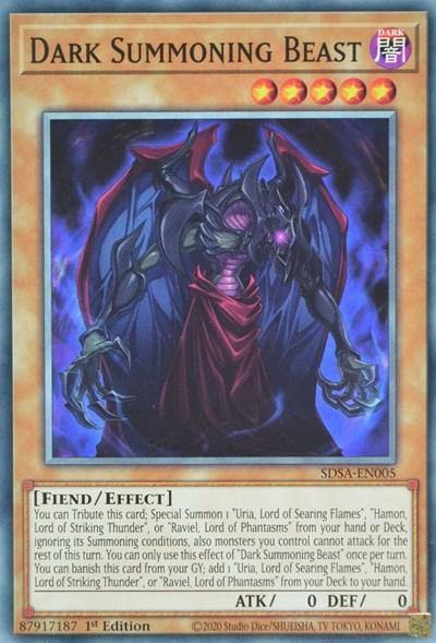 Dark Summoning Beast [SDSA-EN005] Common - Board Wipe