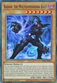 Radian, the Multidimensional Kaiju [SDSA-EN012] Common - Board Wipe