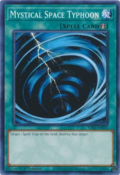 Mystical Space Typhoon [SDSA-EN033] Common - Board Wipe