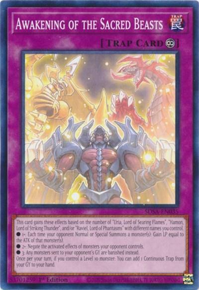 Awakening of the Sacred Beasts [SDSA-EN035] Common - Board Wipe