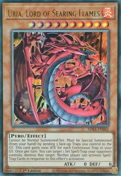 Uria, Lord of Searing Flames [SDSA-EN042] Ultra Rare - Board Wipe