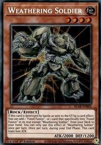 Weathering Soldier [BLAR-EN005] Secret Rare - Board Wipe