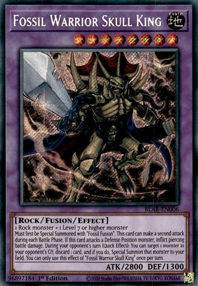 Fossil Warrior Skull King [BLAR-EN006] Secret Rare - Board Wipe