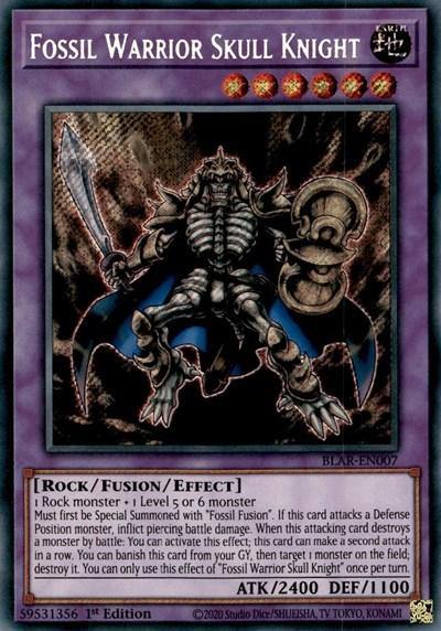 Fossil Warrior Skull Knight [BLAR-EN007] Secret Rare - Board Wipe