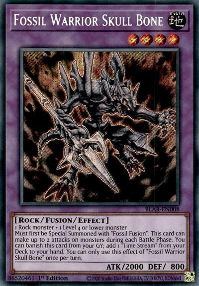 Fossil Warrior Skull Bone [BLAR-EN008] Secret Rare - Board Wipe