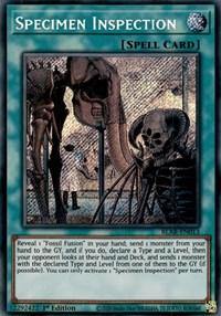 Specimen Inspection [BLAR-EN013] Secret Rare - Board Wipe