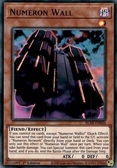Numeron Wall [BLAR-EN020] Ultra Rare - Board Wipe