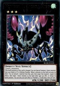 Number 3: Cicada King [BLAR-EN028] Ultra Rare - Board Wipe