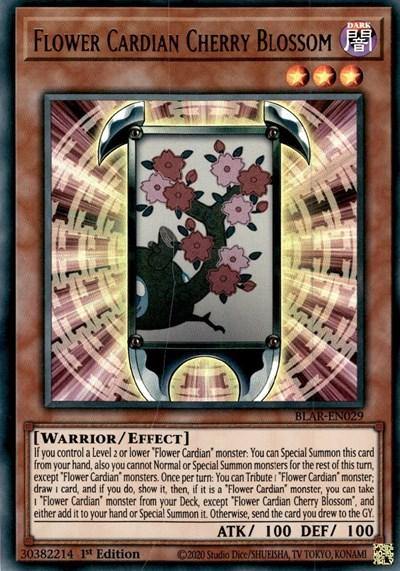 Flower Cardian Cherry Blossom [BLAR-EN029] Ultra Rare - Board Wipe