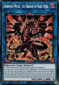 Darkness Metal, the Dragon of Dark Steel [BLAR-EN047] Secret Rare - Board Wipe