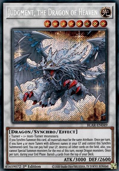Judgment, the Dragon of Heaven [BLAR-EN049] Secret Rare - Board Wipe