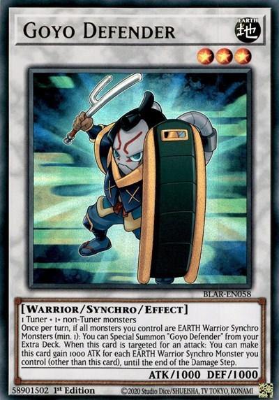 Goyo Defender [BLAR-EN058] Ultra Rare - Board Wipe