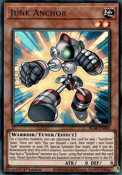 Junk Anchor [BLAR-EN065] Ultra Rare - Board Wipe