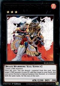 Brotherhood of the Fire Fist - Lion Emperor [BLAR-EN066] Ultra Rare - Board Wipe