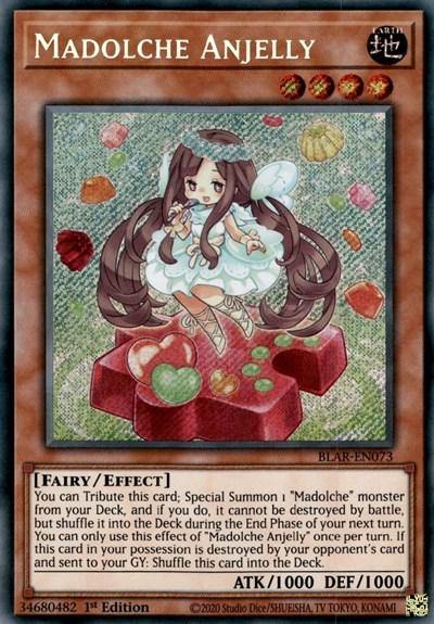 Madolche Anjelly [BLAR-EN073] Secret Rare - Board Wipe