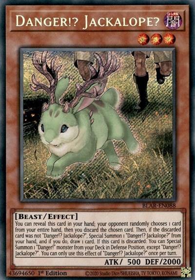 Danger!? Jackalope? [BLAR-EN088] Secret Rare - Board Wipe