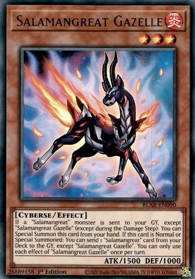 Salamangreat Gazelle [BLAR-EN090] Ultra Rare - Board Wipe