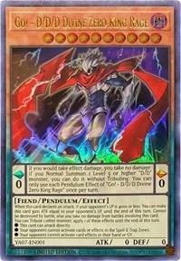 Go! - D/D/D Divine Zero King Rage [YA07-EN001] Ultra Rare - Board Wipe