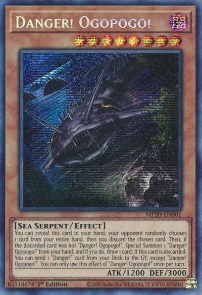 Danger! Ogopogo! [MP20-EN001] Prismatic Secret Rare - Board Wipe