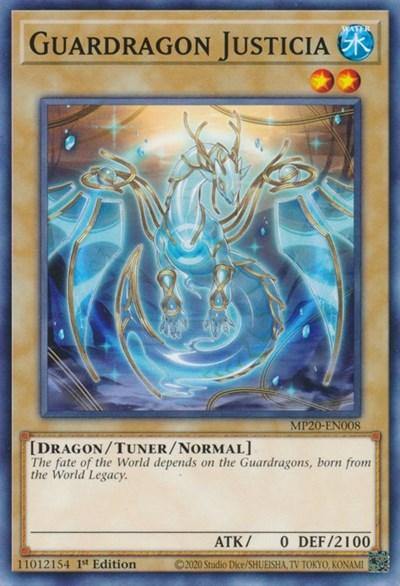 Guardragon Justicia [MP20-EN008] Common - Board Wipe