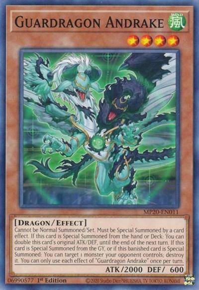 Guardragon Andrake [MP20-EN011] Common - Board Wipe