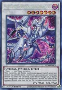 Cyberse Quantum Dragon [MP20-EN018] Prismatic Secret Rare - Board Wipe
