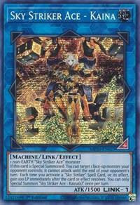 Sky Striker Ace - Kaina [MP20-EN023] Prismatic Secret Rare - Board Wipe