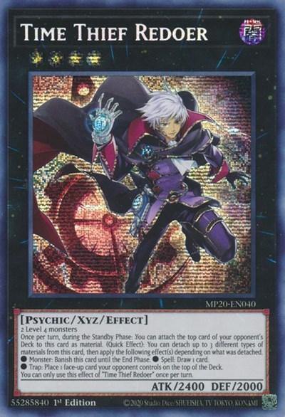 Time Thief Redoer [MP20-EN040] Prismatic Secret Rare - Board Wipe