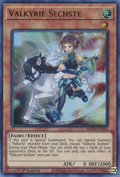 Valkyrie Sechste [MP20-EN043] Ultra Rare - Board Wipe