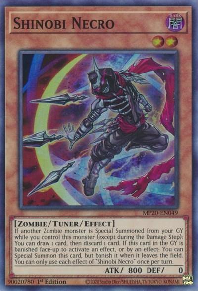 Shinobi Necro [MP20-EN049] Super Rare - Board Wipe