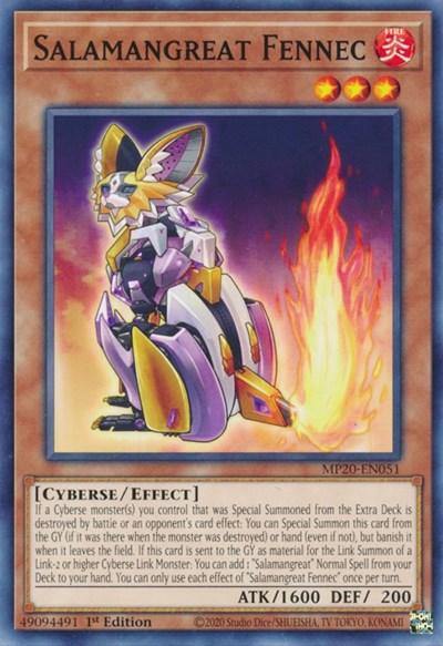 Salamangreat Fennec [MP20-EN051] Common - Board Wipe