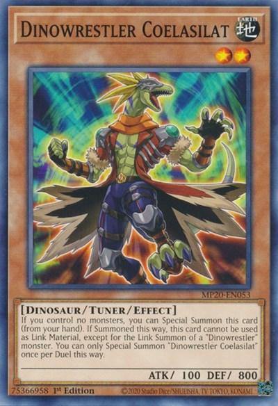 Dinowrestler Coelasilat [MP20-EN053] Common - Board Wipe