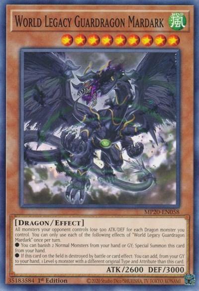 World Legacy Guardragon Mardark [MP20-EN058] Common - Board Wipe