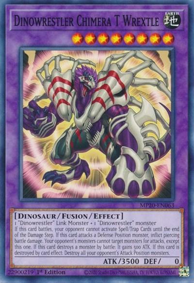 Dinowrestler Chimera T Wrextle [MP20-EN063] Common - Board Wipe