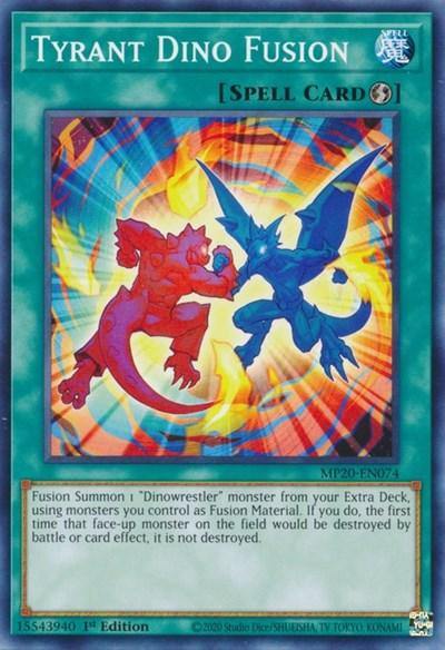 Tyrant Dino Fusion [MP20-EN074] Common - Board Wipe