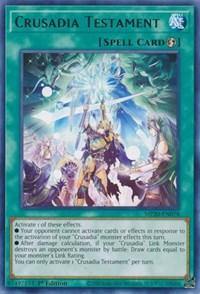 Crusadia Testament [MP20-EN078] Rare - Board Wipe
