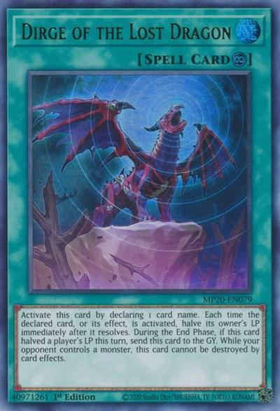 Dirge of the Lost Dragon [MP20-EN079] Ultra Rare - Board Wipe