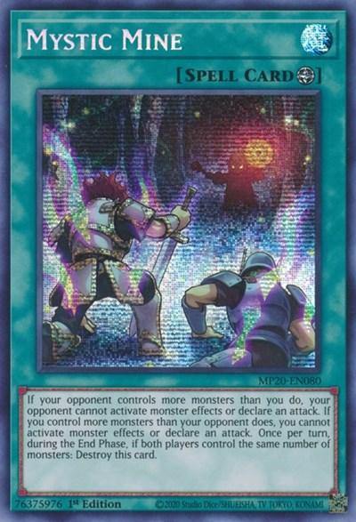 Mystic Mine [MP20-EN080] Prismatic Secret Rare - Board Wipe