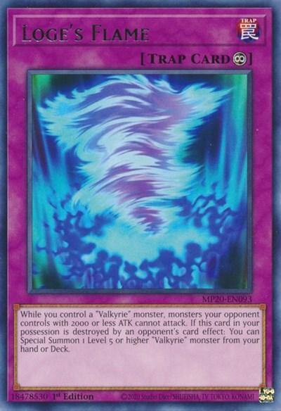Loge's Flame [MP20-EN093] Rare - Board Wipe