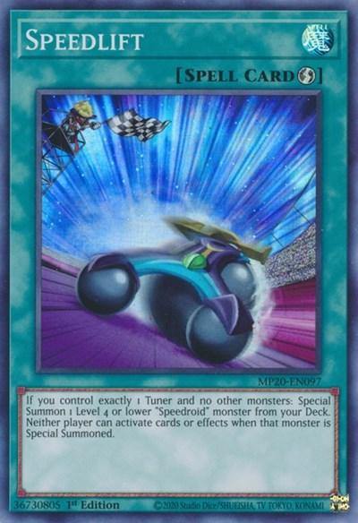 Speedlift [MP20-EN097] Super Rare - Board Wipe