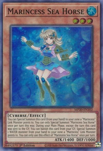 Marincess Sea Horse [MP20-EN102] Super Rare - Board Wipe