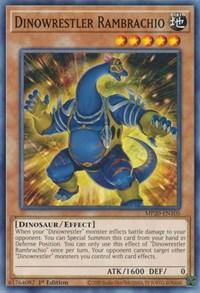 Dinowrestler Rambrachio [MP20-EN105] Common - Board Wipe