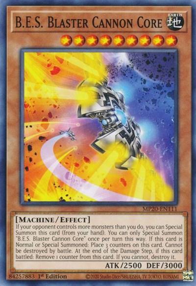B.E.S. Blaster Cannon Core [MP20-EN111] Common - Board Wipe